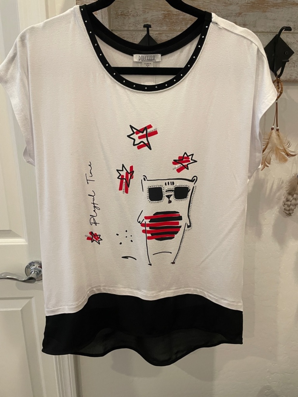 Dolcezza made in Turkey from Uno Alta Volta top with sequins